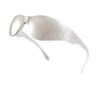 Lunettes polycarbonate monobloc Delta Plus Brava 2 Mirror - argent