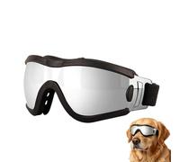 Lunettes pour chien | Coupe-vent de sécurité | Lunettes de protection UV pour chien, pour la plage, l'extérieur, la randonnée, l'équitation, la conduite, taille M ou L