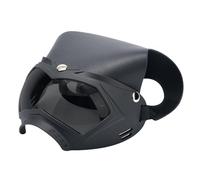 Lunettes pour Chien, Lunettes Anti-Vent UV pour Chiot, Casque pour Chien Amovible Et Respirant Accessoires pour Animaux De Compagnie Randonnée en Montagne Et Festivals D'Été
