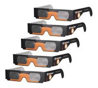 Bresser Lunettes d'éclipse solaire (5 pièces) – Design A