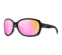 Lunettes pour femmes Mystique Wiley X - Captivate Polarized Rose Gold Mirror/Gloss Black