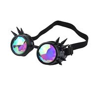 Lunettes pour homme et femme, style steampunk, gothique, rave, festival, cosplay, fête, pour cœur, enfants, hommes, affichage de la mode