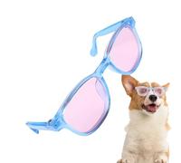 Lunettes pour petits animaux de compagnie, lunettes de soleil pour chiens et chats, accessoires photo pour animaux de compagnie - Pour chiens, déguisements de fête, protection UV, lunettes de voyage