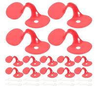Lunettes pour Poulet 150 Pièces en Abs Rouges Anti-combats