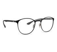 Ray - Ban Unisex RX6355 2503 Montures optiques Métal Noir Transparent Pantos Normale