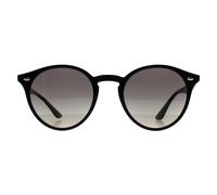 Ray-Ban Lunettes de soleil RB2180 601/11 Unisexe Acétate Noir Ronde Verres gris dégradé