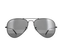 Ray-Ban Aviator Large RB 3025 002/48, Lunettes de soleil, Aviateur, Unisex, polariséesNoir