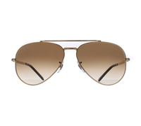 Lunettes Ray-Ban Aviateur RB3625 Neuves 001/51 Or Poli Brun Clair Dégradé