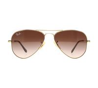 Ray-Ban Aviator Junior Brun Dégradé + Or