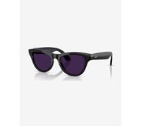 Lunettes Ray-Ban Meta Skyler Noir Brillant avec verres Clear Amethyst Transitions photochromiques