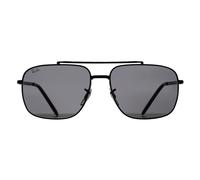 Lunettes Ray-Ban RB3796 002/B1 Noires Polies Gris Foncé