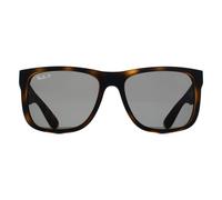 Lunettes Ray-Ban RB4165 Justin 865/87 Havana Polarisées Marron Gris