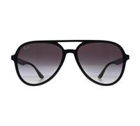 Ray - Ban Unisex RB4376 601/8G Lunettes de soleil Injecté Noir Gris Pilote Normale Ombré
