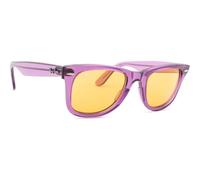 Lunettes de soleil Ray - ban Rb2140 wayfarer col. 661313 Unisexe Carré Violet