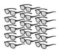 Lunettes Reald 3D, Lunettes 3D passives à polarisation Circulaire pour Le cinéma au Format Reald/Films TV 3D à polarisation Passive - Compatible avec TV et cinéma Paquet de 6
