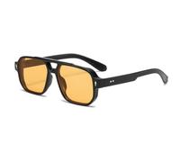 Lunettes rectangulaires à double faisceau pour filles, adolescentes, hip-hops, tendance, discothèque, fête pour adultes et adolescents, lot amusant, b