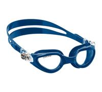 Cressi Right Goggles Blue Metal - Lunettes Adultes de Natation, Piscine et Sports Nautiques, Antibuée 100% Anti UV, Métal Bleu_Lentilles Claire, Taille Unique