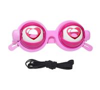 Lunettes rigolotes - Lunettes blink manuelles pour anniversaire | Monture drôle et étrange avec action des paupières mobiles et légères et confortables pour spectacle de scène, réunion de famille et