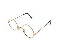 Lunettes Rondes Pour Grand-Mère Vieille Dame Monture Dorée Déguisement De Noël