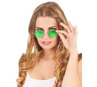 DEGUISE TOI - Lunettes Rondes de Hippie Adulte -