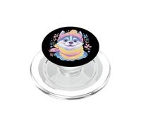 Lunettes Roses avec Motif écureuil Bleu PopSockets PopGrip pour MagSafe