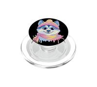 Lunettes Roses avec Motif écureuil Bleu PopSockets PopGrip pour MagSafe