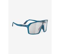 Lunettes Rudy Project Spinshield bleu eau verre ImpactX Photochromic 2 Laser noir.