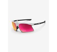 Lunettes Scicon Aerobeam Titanium blanc opaque avec verres miroir iridescent