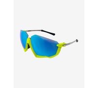 Lunettes Scicon Aerojet Titanium jaune avec lentille multivision bleue