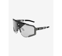 Lunettes Scicon Aeroscope Crystal gris avec verre photochromique gris clair.