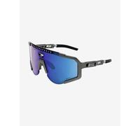 Lunettes Scicon Aeroscope gris avec verre multi-miroir bleu