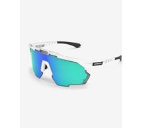 Lunettes Scicon Aeroshade Kunken blanc avec verres à effet miroir bleu