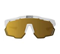 Lunettes scicon aeroshade kunken blanc brillant bronze miroir