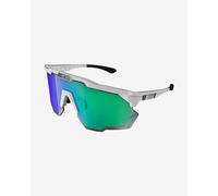 Lunettes Scicon Aeroshade Kunken TP Tadej Pogacar Champion du Monde blanches avec verres miroir verts