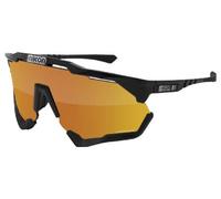 Scicon Aeroshade Xl Sunglasses Noir Multimirror Bronze/CAT 3 Gloss Black
