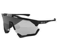 Lunettes scicon aeroshade xl noir photochromic silver mirror