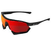Lunettes scicon aerotech xxl noir brillant rouge miroir