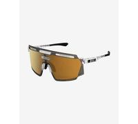 Lunettes Scicon Aerowatt Crystal blanc avec verre multi-miroir or