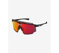 Lunettes Scicon Aerowatt noir avec verre multi-miroir rouge orange