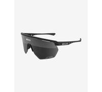 Lunettes Scicon Aerowing noir carbone mat avec verres à effet miroir SCN-PP argenté