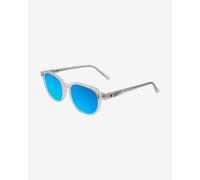 Lunettes Scicon Vertex Crystal gris avec verre multi-miroir bleu