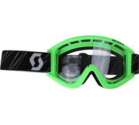 Lunettes SCOTT RECOIL avec verre transparent anti-rayures et antibuée vert