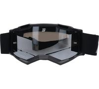 Lunettes SHOT IRIS 2.0 TECH noir mat-verre clair+argent spr.