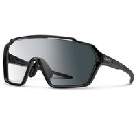 Lunettes smith shift mag black ecran chromapop photochromic clear to gray