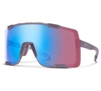 Smith - Lunettes de soleil - Syncline Matte Meteorite Crystal ChromaPop Low Light Rose Blue Mirror - Violet Violet