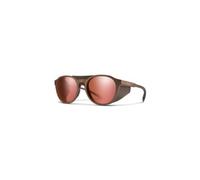 Lunettes smith venture or mat chromapop glacier rose dore miroir photochromique