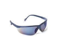 Lunettes solaires miroitées bleu Branches réglables - SINGER - EVASHARKBBA