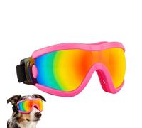 Lunettes Solaires pour Chiens Visière De Sécurité Coupe-Vent pour Animaux | Masque De Protection UV Canin Taille Moyenne Et Grande Plage En Extérieur Randonnée Été Conduite Équitation Chiens
