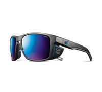 Lunettes Julbo Shield noir bleu avec verres Spectron 3 bleu