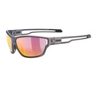 Lunettes soleil Uvex Sportstyle 806 Indice de protection solaire (Ind.): S3 / Couleur: gris / rouge